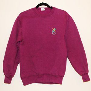 Vtg 90s - Iguana w/ Surfboard Crew Neck Sweatshirt